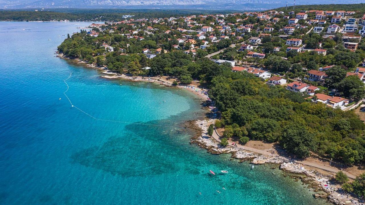 Njivice, Otok Krk, Apartman Dora Eksteriør bilde